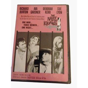 The Night Of The Iguana DVD Classic Movie Richard Burton Ava Gardner 1964